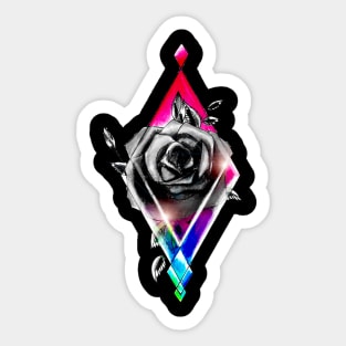 Crystal Rose Sticker